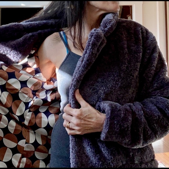 Anthropologie Maeve faux fur coat - Picture 6 of 17